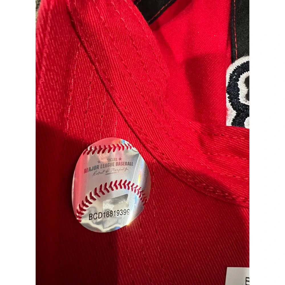 47 Brand Boston Red Sox Kids Clean Up Hat Red Adjustable B-RGW02GWS-RD MLB Cap